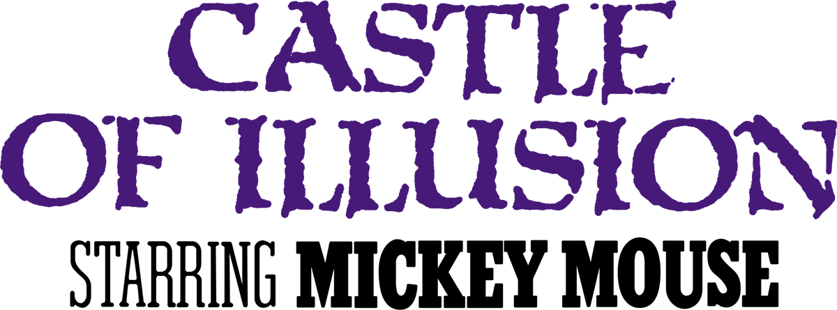 Banner Castle Of Illusion Starring Mickey Mouse - Poster Clipart (1200x445), Png Download