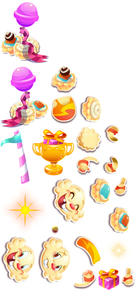 Candy Crush Jelly Saga Clipart (1000x1000), Png Download