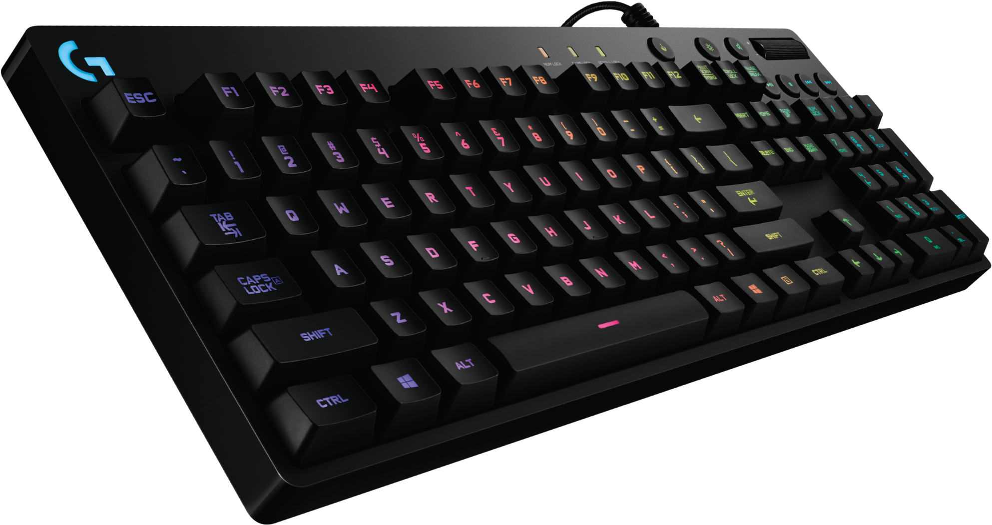 G810 - Logitech G810 Clipart (2000x1054), Png Download