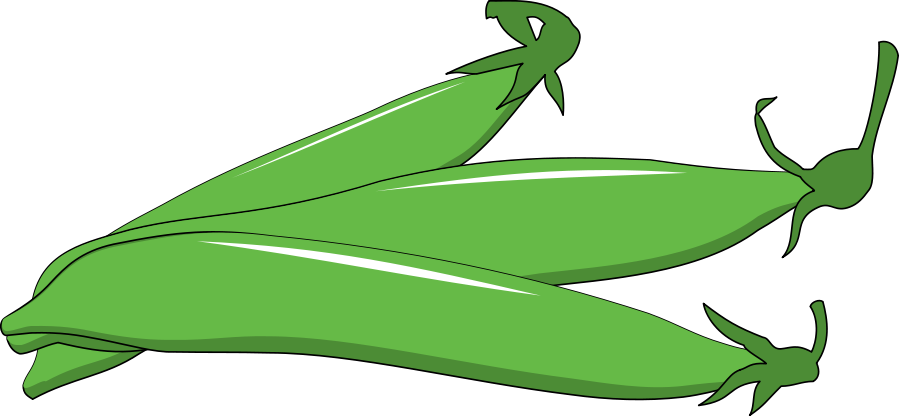 Vegetables Clipart Pea - Clipart Vegetables Png Free Transparent Png (900x416), Png Download