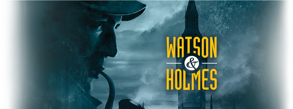 Sherlock Holmes Is Widely Known As One Of The Best - Watson & Holmes Board Game Clipart (1180x438), Png Download