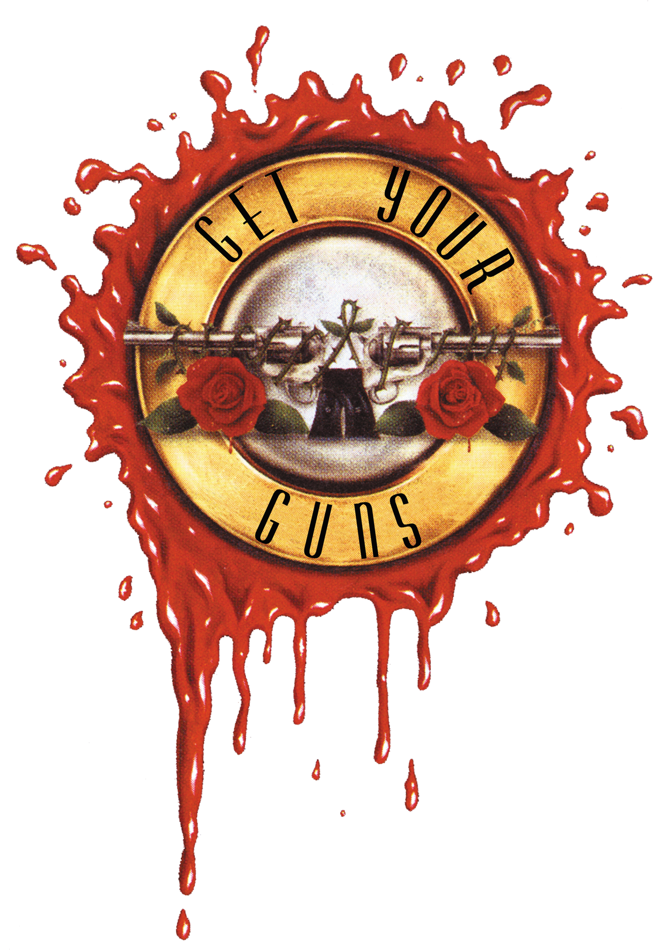 Guns N Roses Logo , Png Download - Guns N Roses Iphone Wallpaper Hd Clipart (1342x1950), Png Download