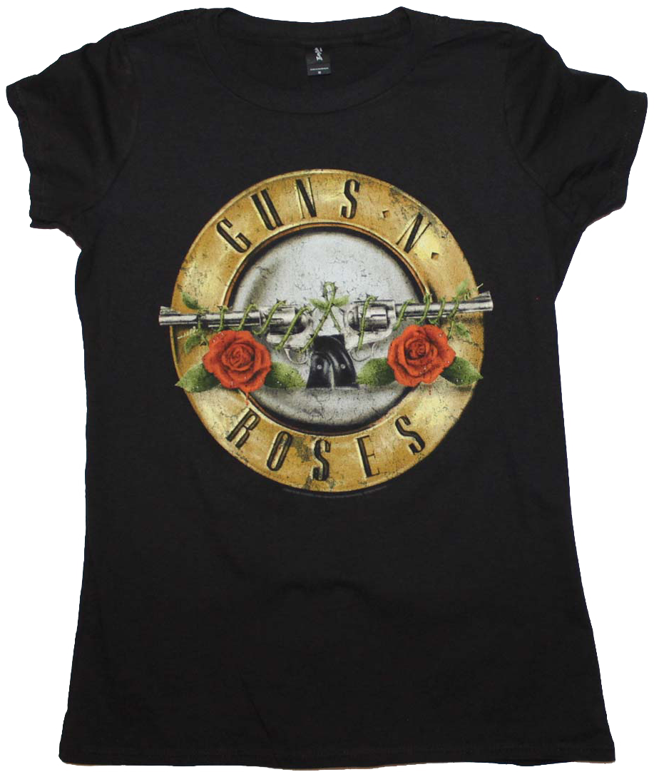 Junior Guns N Roses Logo Shirt - Guns N Roses Logo Clipart (917x1089), Png Download