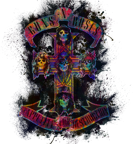 #guns N Roses - Appetite For Destruction Hd Clipart (500x497), Png Download