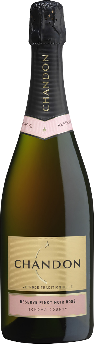Reserve Pinot Noir Rosé - Champagne Clipart (332x1206), Png Download