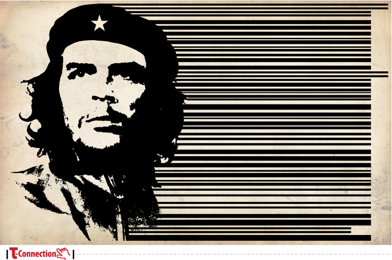 Ernesto Che Guevara Barcode Vector - Che Guevara Clipart (769x510), Png Download