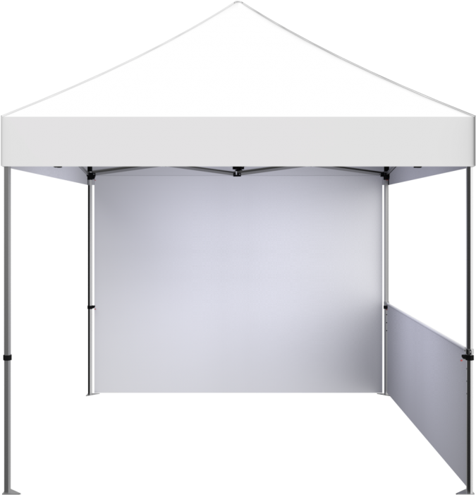 Zoom Pop Up Display - White Tent Png Clipart (700x700), Png Download