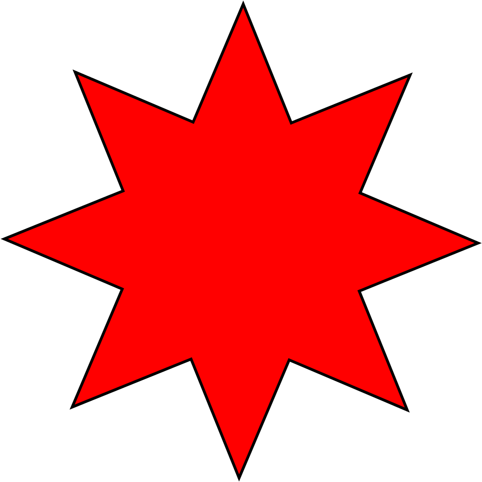 Red Star - Mackillop Catholic College Tasmania Clipart (1024x1024), Png Download