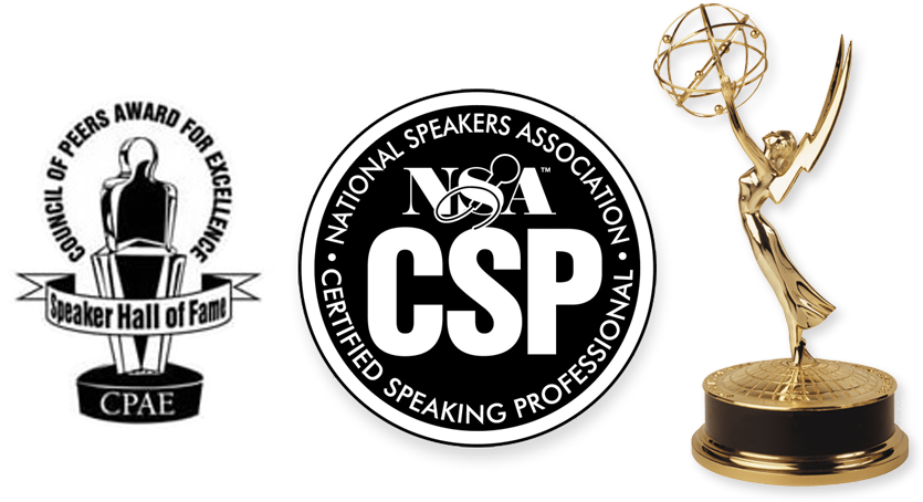 Csp Cpae Emmy Award Winner - Certified Speaking Professional Clipart (930x485), Png Download