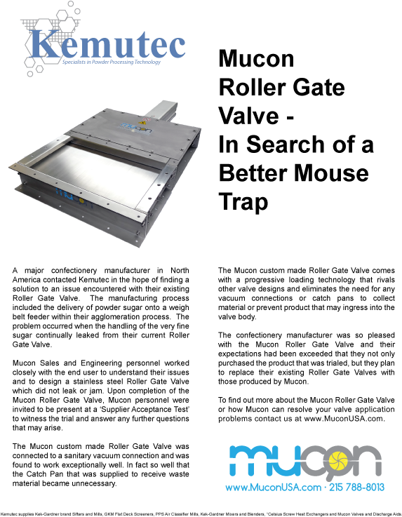 Mucon Usa Roller Gage Valve In Search Of A Better Mouse - Kemutec Clipart (612x792), Png Download