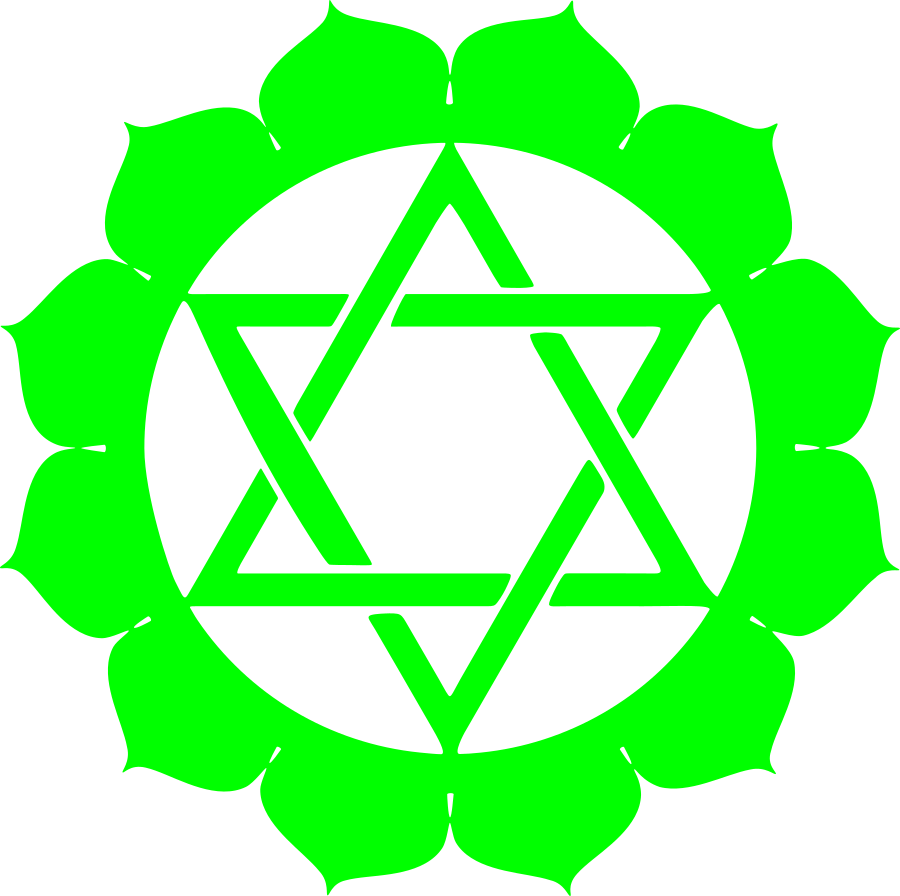 Crown Heart Chakra - Star Of David Clipart (900x896), Png Download