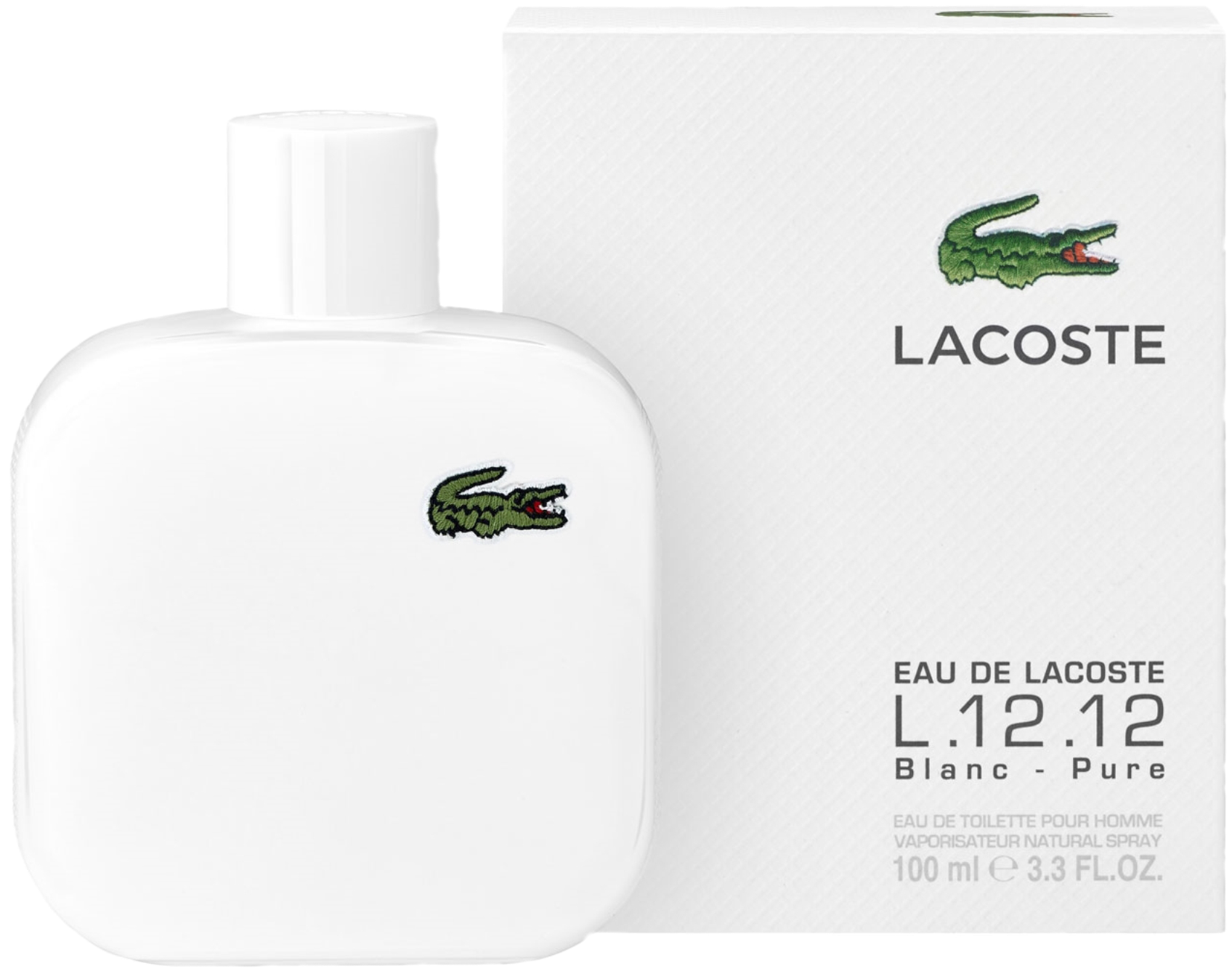Lacoste Eau De Lacoste L - Perfume Lacoste Blanc 100 Clipart (1696x1337), Png Download