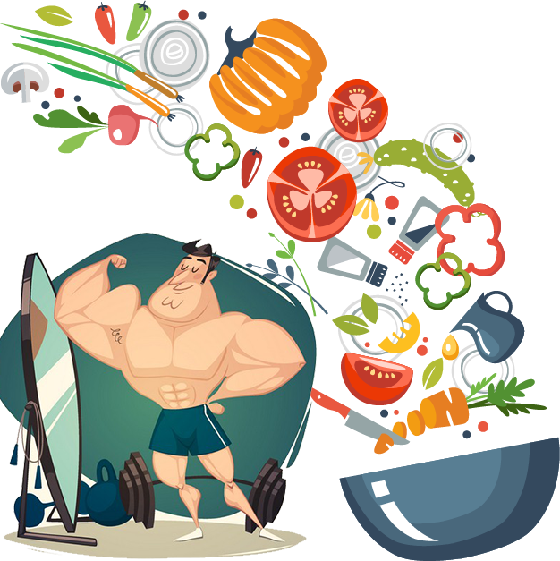 For People Who Have Only A Work Out Plan, The Fee Is - Cooking Food Background Vector Clipart (626x627), Png Download