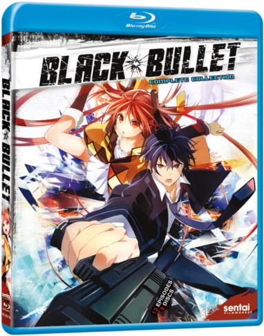 Black Bullet Complete Collection - Black Bullet Clipart (562x600), Png Download