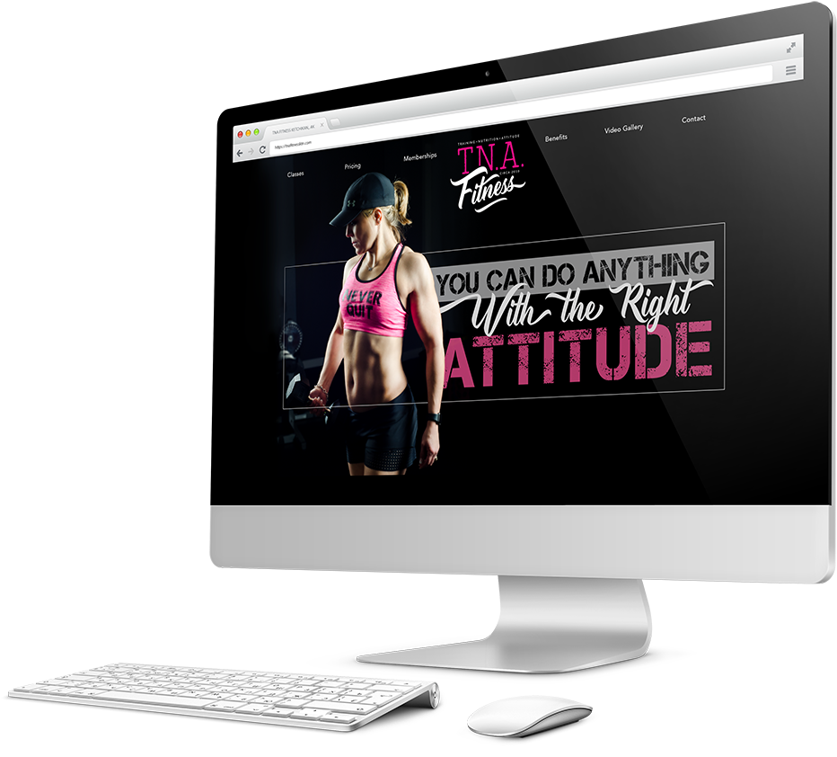 Tna Fitness Tna Fitness - Led-backlit Lcd Display Clipart (980x854), Png Download