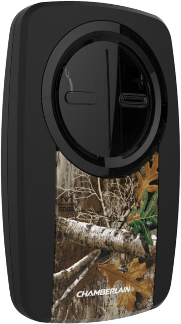 Klik3u Rt1 Clicker® Universal Garage Door Remote - Oval Clipart (579x1035), Png Download
