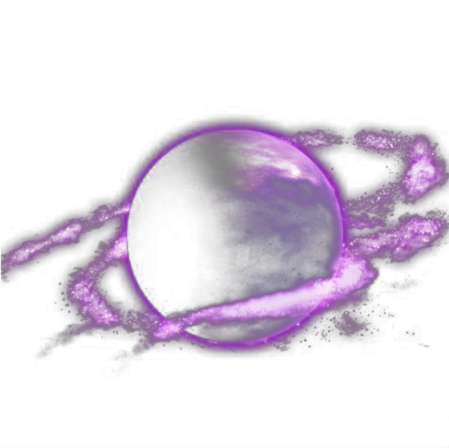 #mq #purple #moon #night - Purple Flame Png Clipart (1024x1024), Png Download