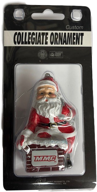 Image For Ornament Santa Roof Mmc - Santa Claus Clipart (640x640), Png Download