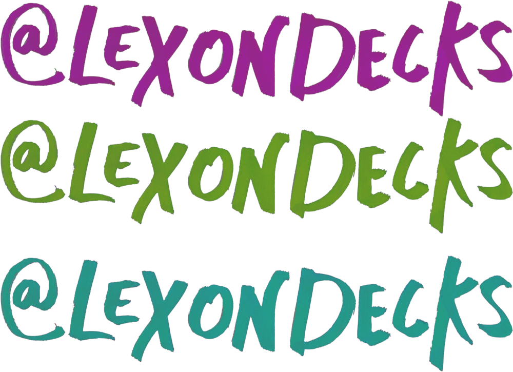 Lex On Decks Graphic Clipart (1000x725), Png Download