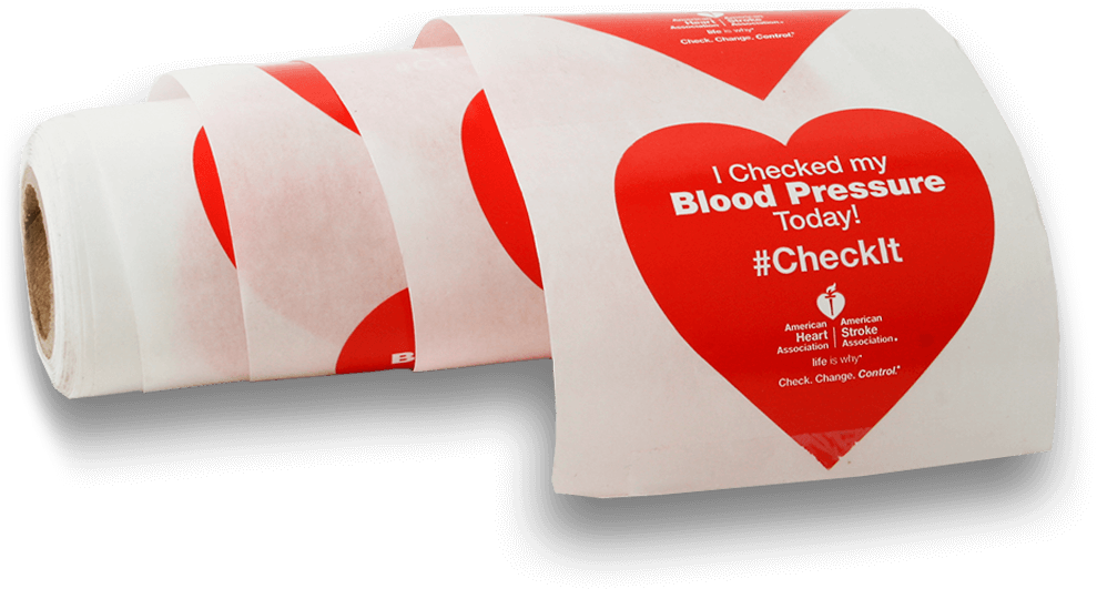 Blood Pressure Sticker - Heart Clipart (1000x1000), Png Download