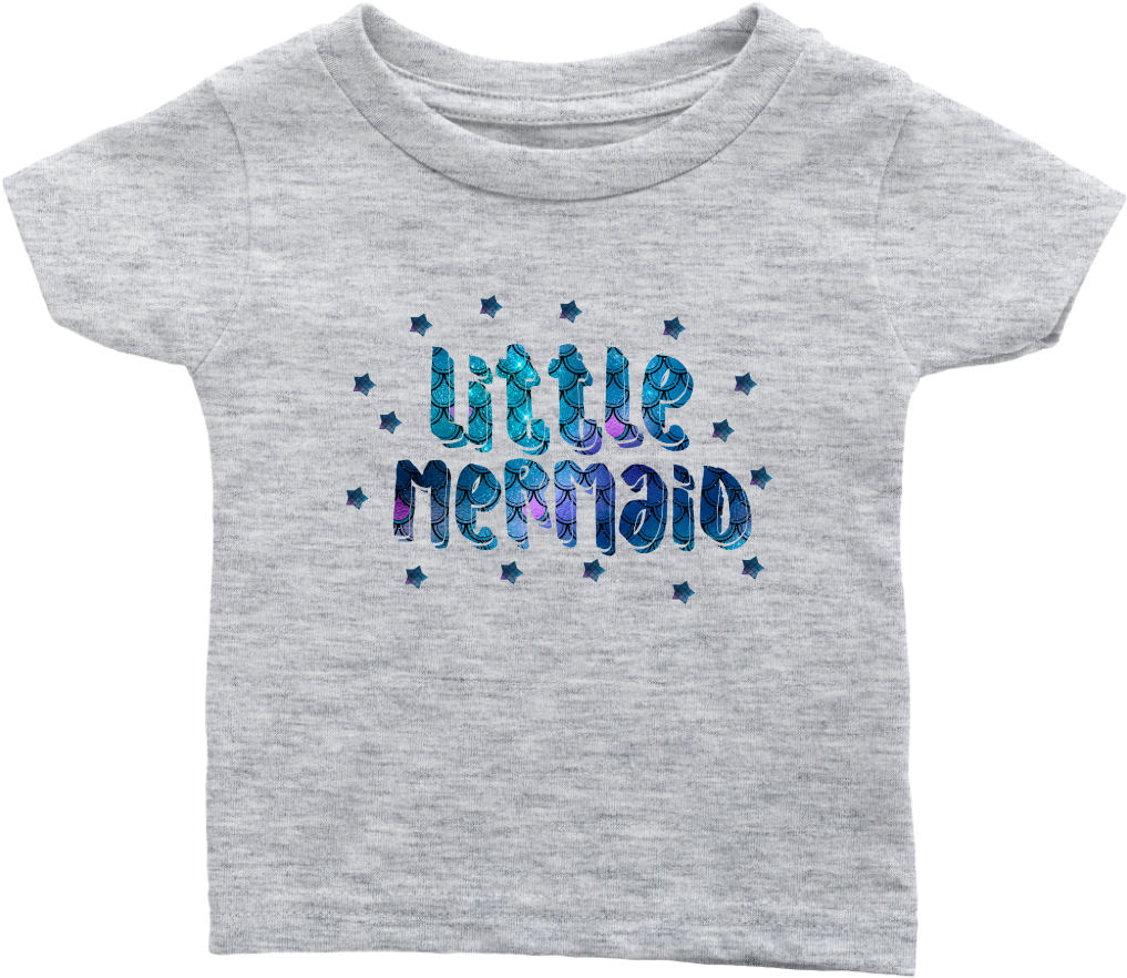Mermaid Scale T Shirt, Mermaids, Baby Gift, Baby Shower - Infant Bodysuit Clipart (1024x1024), Png Download