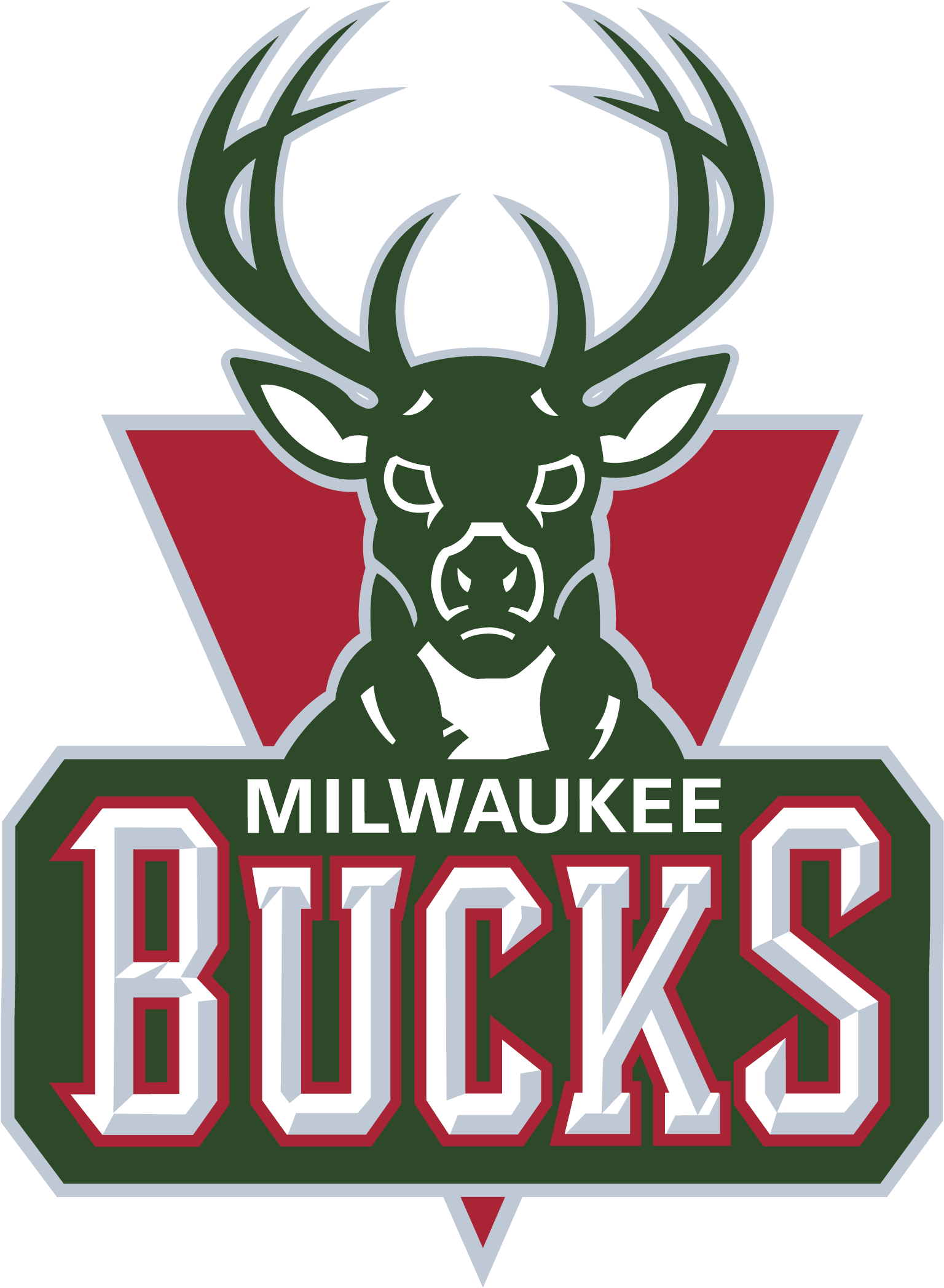 Milwaukee Bucks 2016 Logo Clipart (3840x2160), Png Download