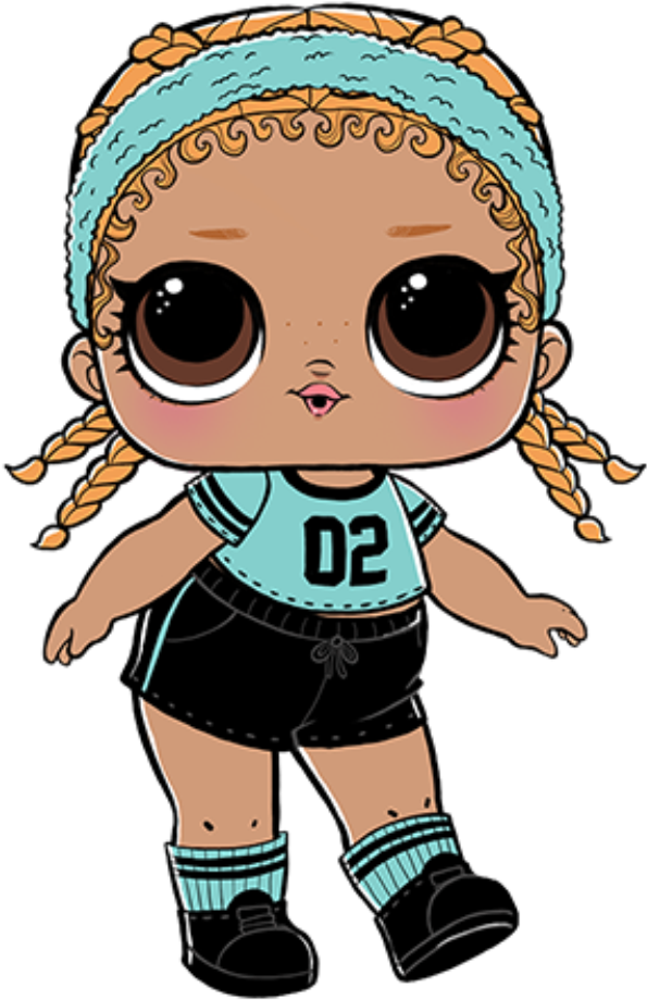 Bonecas Lol Serie 2 Athlecti Club Kicks Png Colecionveis - Lol Surprise Doll Kicks Clipart (840x1146), Png Download
