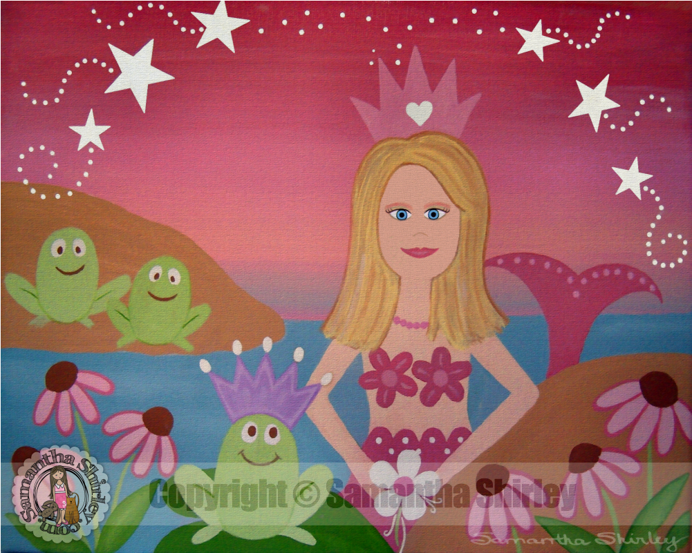 Kiss The Frogs - Illustration Clipart (1000x1000), Png Download