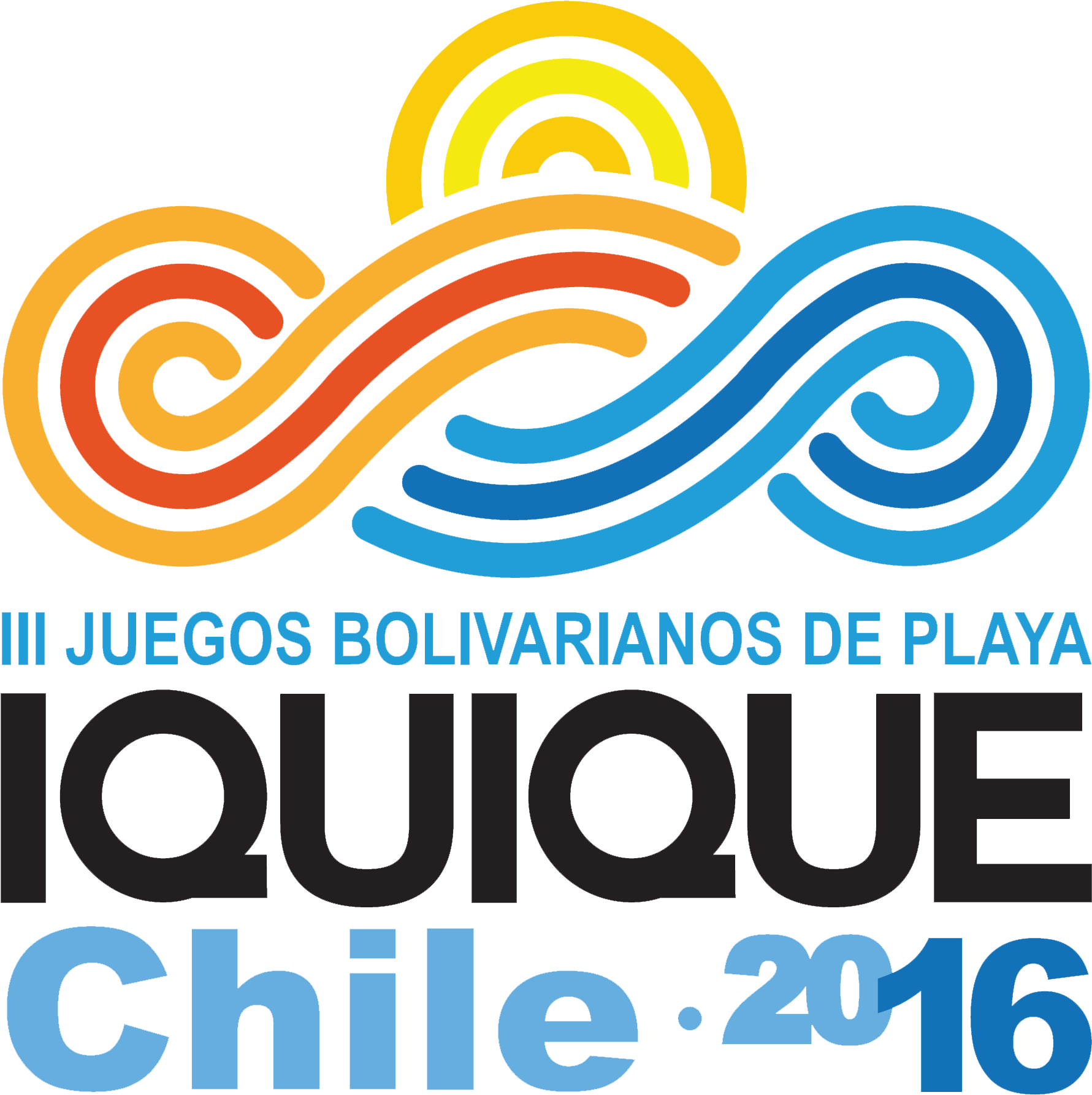 Iquique 2016 - Juegos Bolivarianos De Playa 2016 Clipart (1814x1832), Png Download