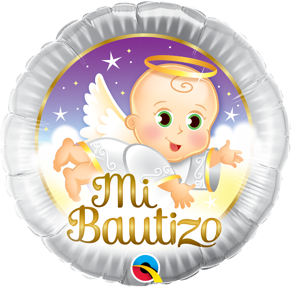 Mi Bautizo Balloons Clipart (600x593), Png Download