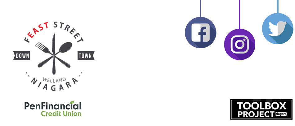 Feast Street Niagara Presented By Pen Financial - Postfinance Clipart (950x405), Png Download