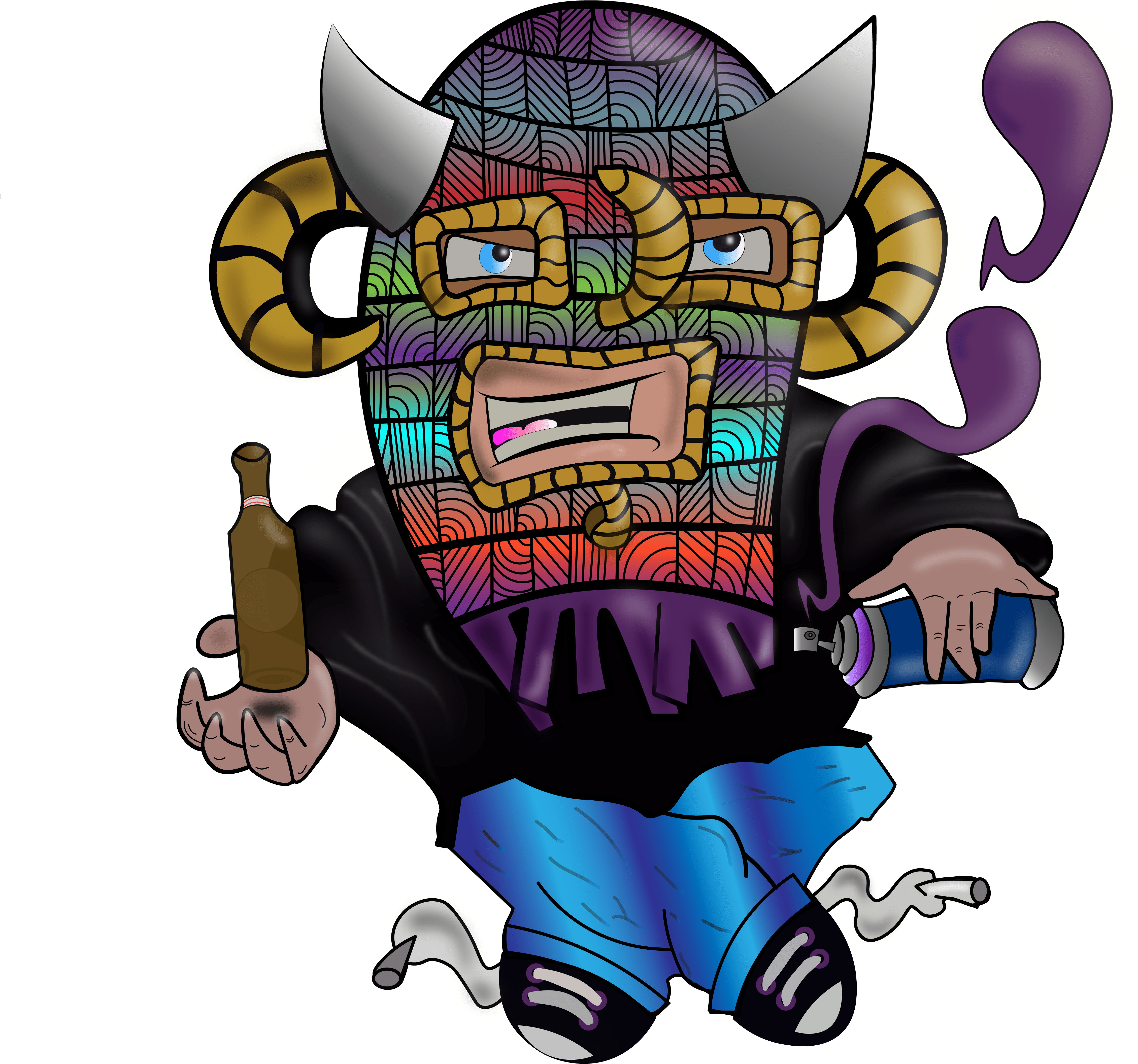 Para La Seca - Cartoon Clipart (4517x4275), Png Download