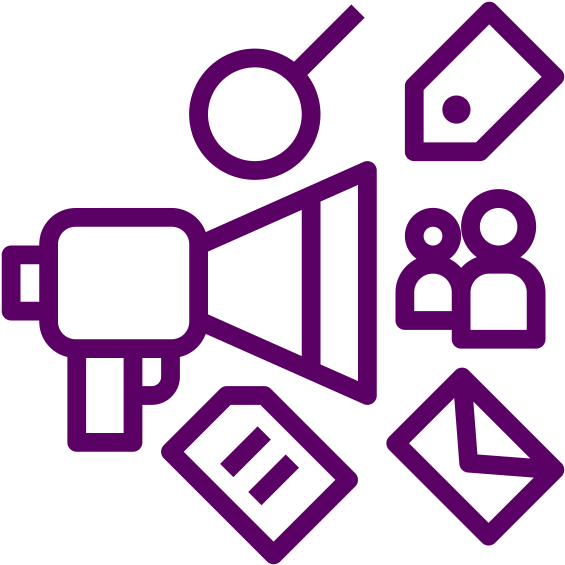 Marketing Performance Icon - Marketing Clipart (594x594), Png Download