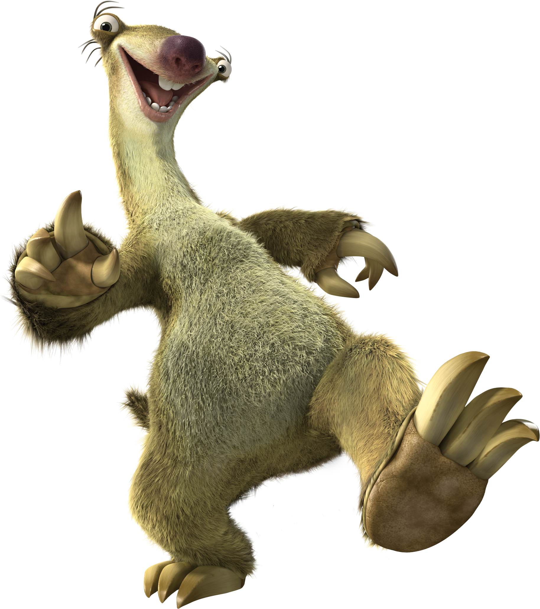 View Larger - Ice Age Sid Clipart (2000x2168), Png Download
