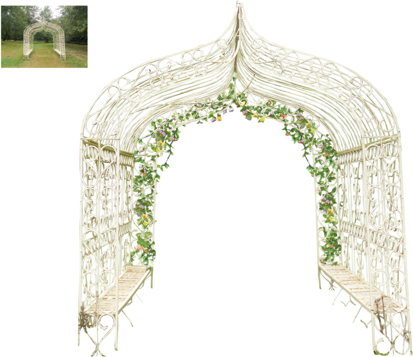 Arch Png - Transparent Background Wedding Arch Clipart (1024x726), Png Download