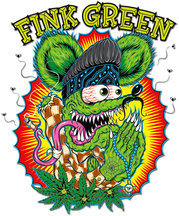 Seedless Clothing Art - Rat Fink Seedless Clipart (600x731), Png Download