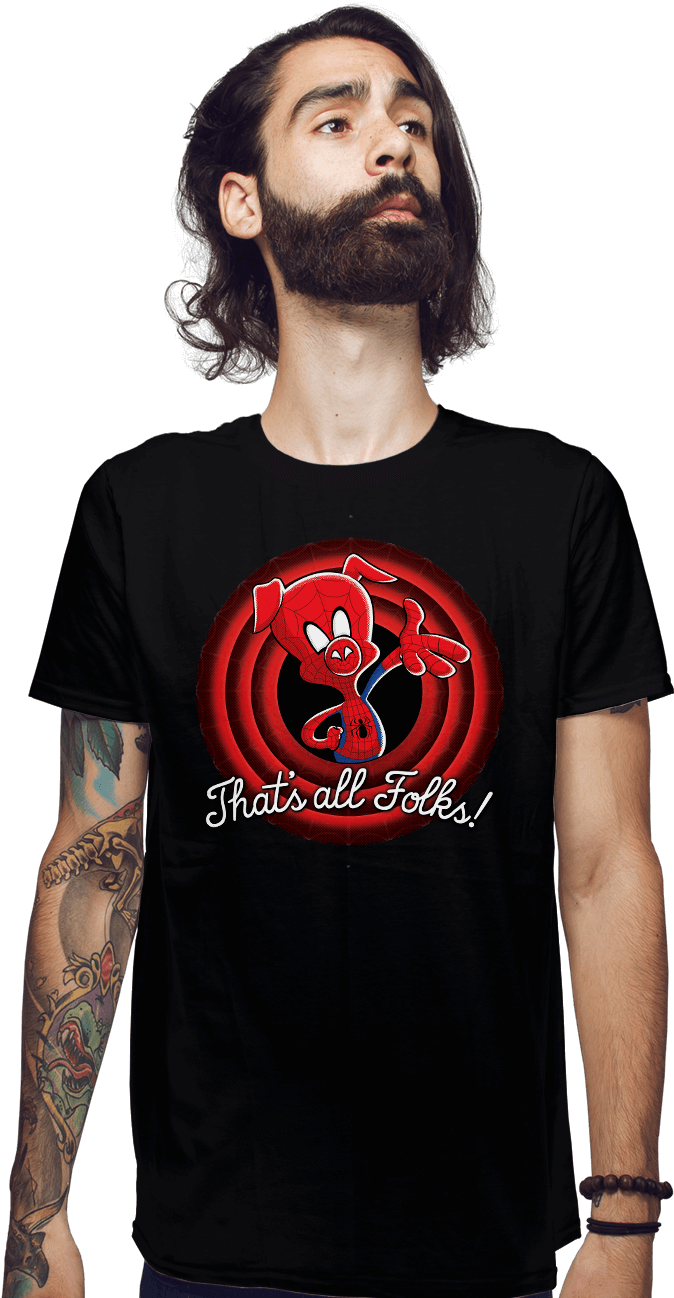That's All Folks - Proud To Be Hufflepuff Shirt Clipart (930x1300), Png Download