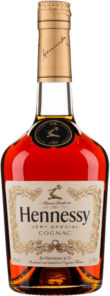 Bottle Hennessy Png - Hennessy Clipart (1000x1000), Png Download