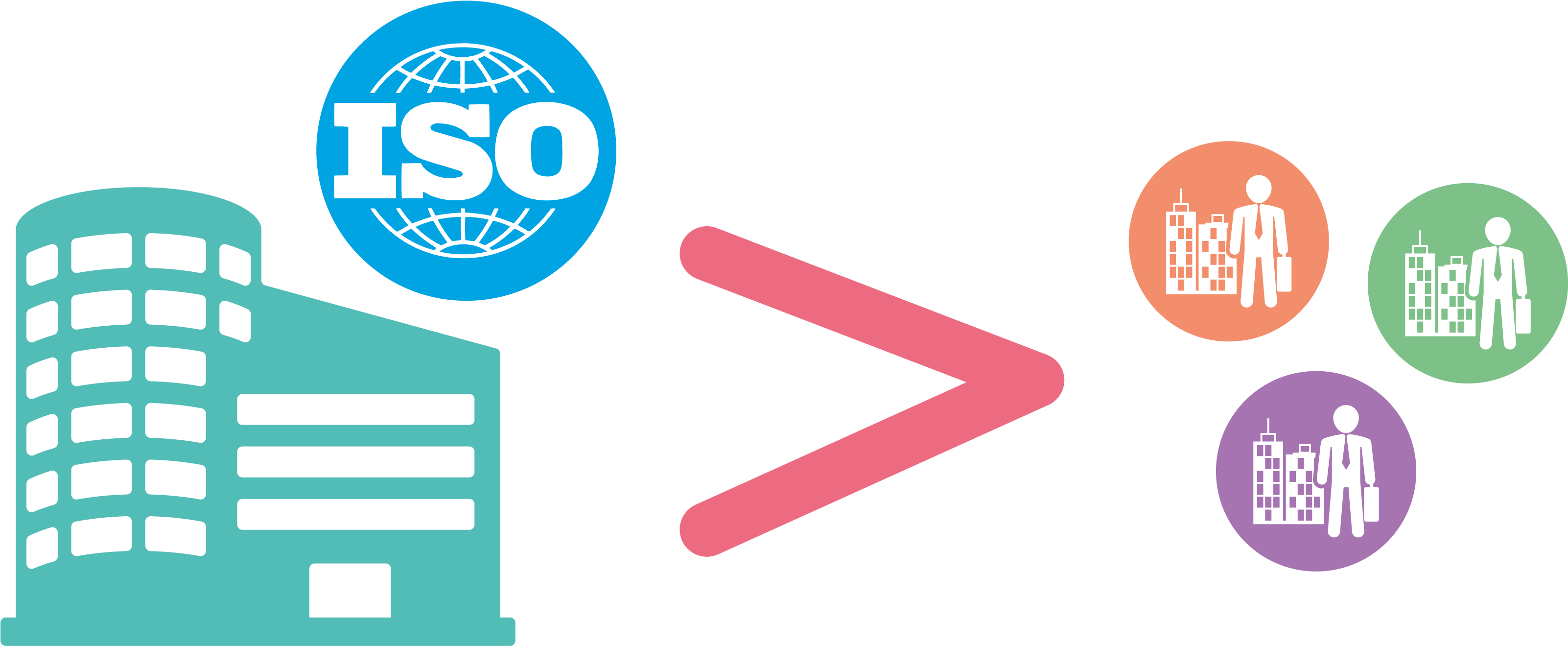 Calidad Empresarial Png - Commercial Icon Blue Clipart (3448x1446), Png Download