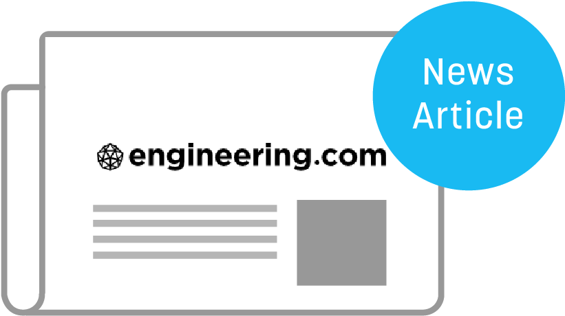 Engineering-com News Article Icon - Sign Clipart (1000x500), Png Download
