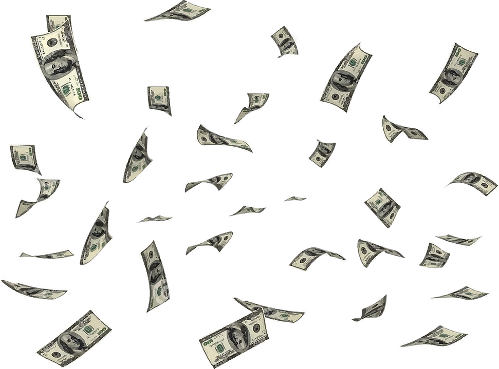 Replay Listings Challenge - 100 Dollar Bill Clipart (971x719), Png Download