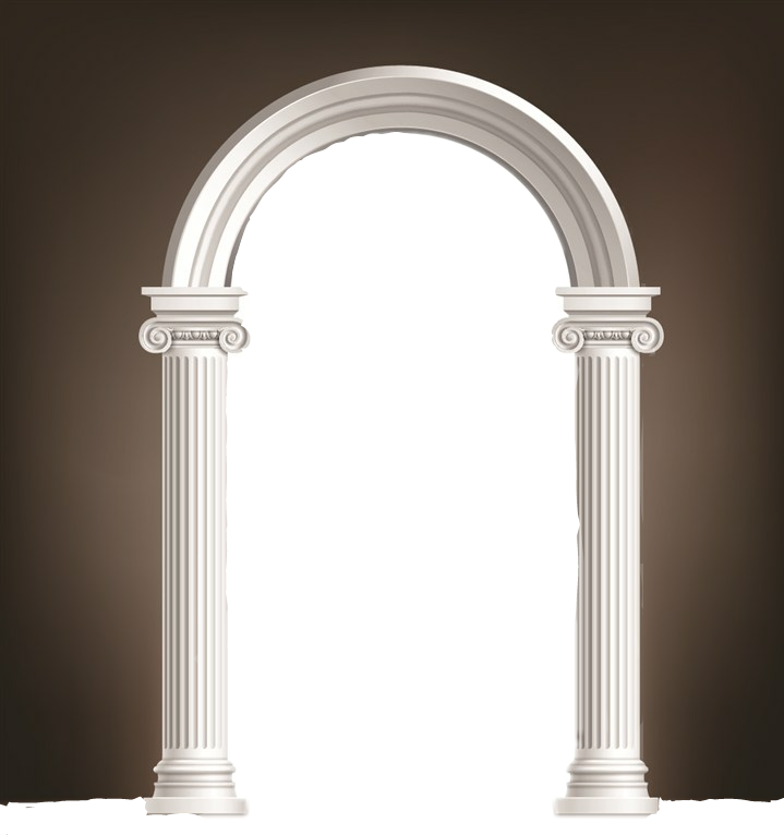 #archway - Column Clipart (719x766), Png Download