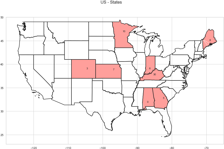 That's All Folks - United States Clipart (879x587), Png Download