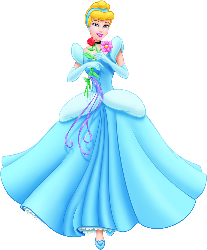 Princesa Cinderela Em Png Clipart (898x1024), Png Download