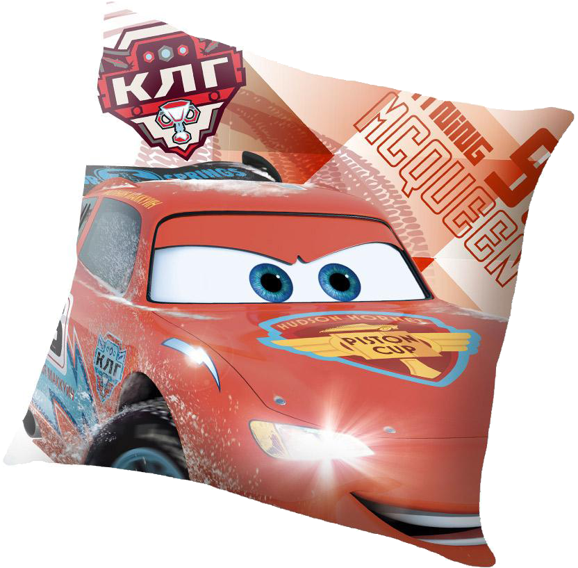 Cojín De Rayo Mcqueen - Cojines De Rayo Mcqueen Clipart (894x945), Png Download