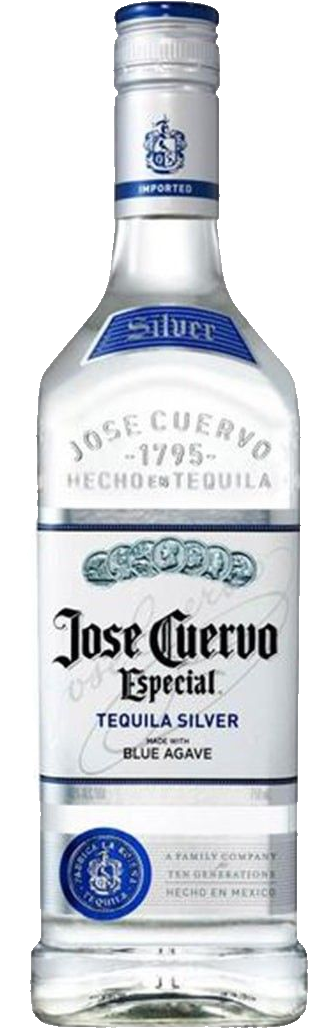 Jose Cuervo Especial Silver Clipart (572x1127), Png Download