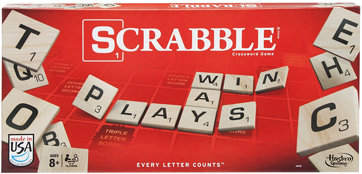 Buy Scrabble Board Game From Amazon Clipart (1500x1500), Png Download