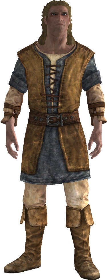 Mani Skyrim Clipart (407x1016), Png Download