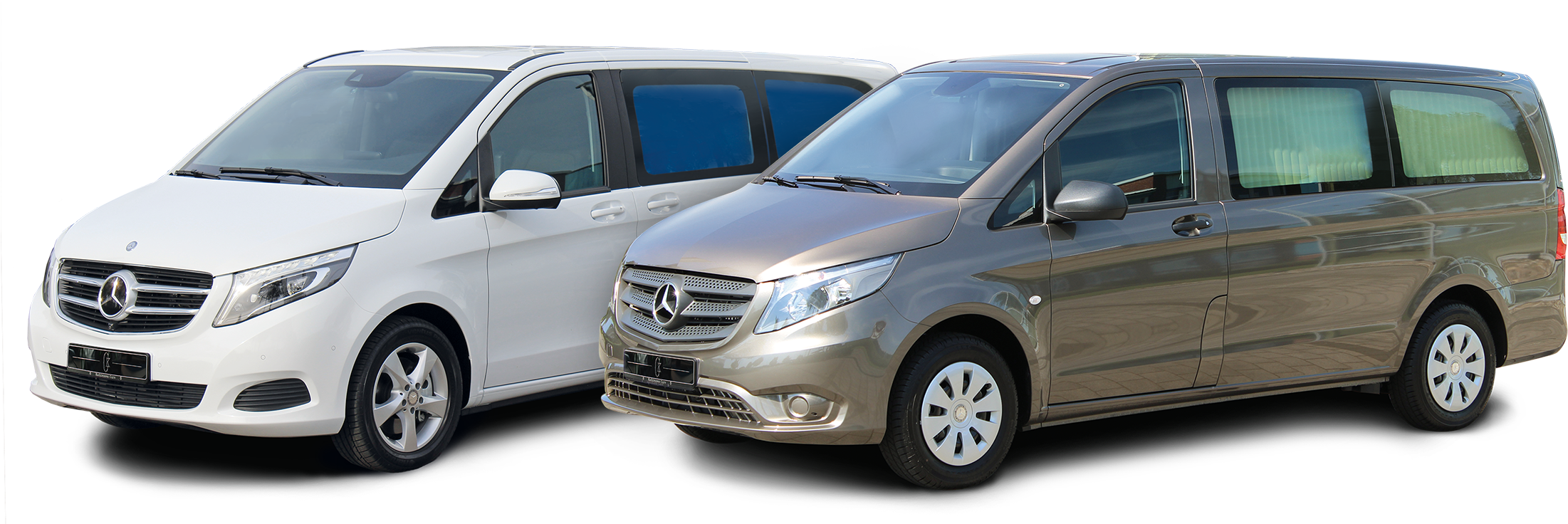 Bestattungswagen Vklasse Vito Classic Mercedes Benz - Mercedes Vito Hearse Clipart (2268x735), Png Download