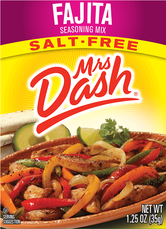 Fajita Seasoning Mix - Mrs Dash Packet Clipart (900x900), Png Download